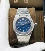 TWS factory V3 Version Audemars Piguet Royal Oak 15450 Watch Blue Dial 37mm